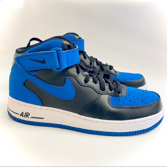 nike air force 1 mid royal blue